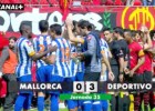 El Deportivo se acerca a Primera tras ganar al Mallorca