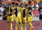 El Atlético de Madrid da un paso de campeón en Mestalla