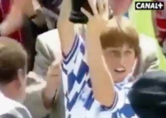 Sergio Ramos ya marcaba de cabeza cuando tenía 12 años