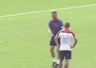 La tremenda bronca de Van Gaal a Sneijder y Fer