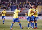 Las Palmas toma ventaja gracias al gol de Aranda