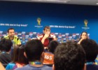 Máxima expectación en la rueda de prensa de Iker y Xavi