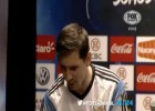 Leo Messi explica por qué no tendió su mano al niño antes del partido