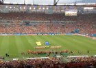 Así sonó el himno de España en el imponente Maracaná