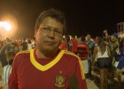 Gran decepción de la afición española en Brasil