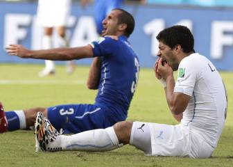 Suárez vs Chiellini y el día en el que el uruguayo mostró su lado oscuro