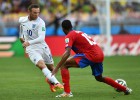Costa Rica acaba líder y triste adiós para Inglaterra