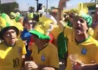 La irónica réplica de la afición brasileña a la argentina