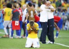 Las lágrimas de emoción de Neymar tras los penaltis