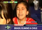El llanto desconsolado de esta niña por el adiós de Chile