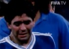 Las lágrimas de Maradona que dieron la vuelta al mundo