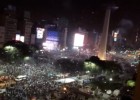 Se celebró el subcampeonato en el Obelisco de Buenos Aires