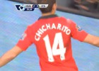 Así marca y asiste el mexicano Chicharito 'Hernández'