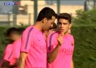 Marc Bartra vuelve a entrenarse con el grupo