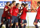 Osasuna logra sus primeros tres puntos gracias a Nino