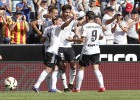 Alcácer, Piatti y Parejo dan el triunfo a un efectivo Valencia