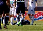 El pisotón intencionado del que se discute en la liga argentina