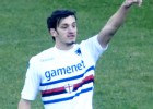 Así juega Gabbiadini, el jugador al que espía el Atleti
