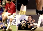 Las patadas y entradas más salvajes sufridas por Cristiano