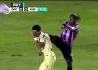 La tremenda patada de Ronaldinho ante el América