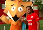 La mascota de la Copa América visitó a la Roja