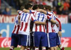 El Atleti reflota su fútbol y convence ante el Málaga