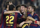 Fiesta de Messi y del Barça ante un Sevilla cuesta abajo