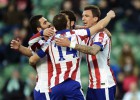 Triunfo atlético con zarpazos de Giménez y Mandzukic