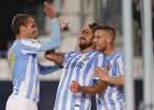 El Málaga firma su mejor inicio en la historia a costa del Celta