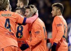 El Barça golea al Deportivo guiados por un gran Messi