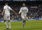 Isco y Benzema guían al Madrid para ganar al Depor