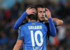 Sarabia y Vázquez decantan el triunfo para el Getafe