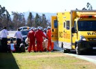 Fernando Alonso sufre un accidente en Montmeló