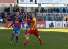El Llagostera se instala en la zona media y hunde al Barça B