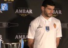 El Real Zaragoza presenta la camiseta de la Recopa