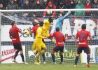 Reparto de puntos en El Sadar en un partido con poco fútbol