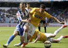 Empate sin goles con poco fútbol entre Depor y Espanyol