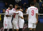 El Sevilla domina las áreas y vuelve a golpear al Villarreal