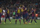 El Barcelona no falla y hace los deberes ante el Almería