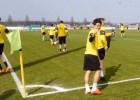 Figura del Dortmund anota 'gol imposible' en un entrenamiento