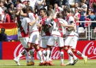 Miku marca y el Rayo gana en vallecas ante el Almería