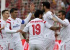 El Sevilla vence al Rayo para dar caza a la cuarta plaza