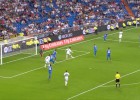 El gol de tacón de Cristiano al Getafe que levantó a la afición