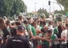 Así fue la impresionante llegada del Betis al Villamarín