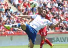 Borja Bastón, el gol del Zaragoza que crece cada día