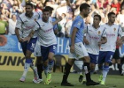 El Zaragoza golpea primero y está más cerca de Primera