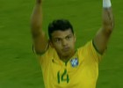 Thiago Silva y su sentida dedicatoria del gol a Neymar