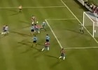 Zamorano y su cabezazo letal ante Uruguay en el año 99