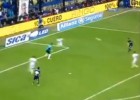 De rabona y sombrerito: Calleri anotó el gran gol del año
