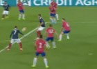 Griezmann brilló con asistencia de lujo en un 'casi gol' francés